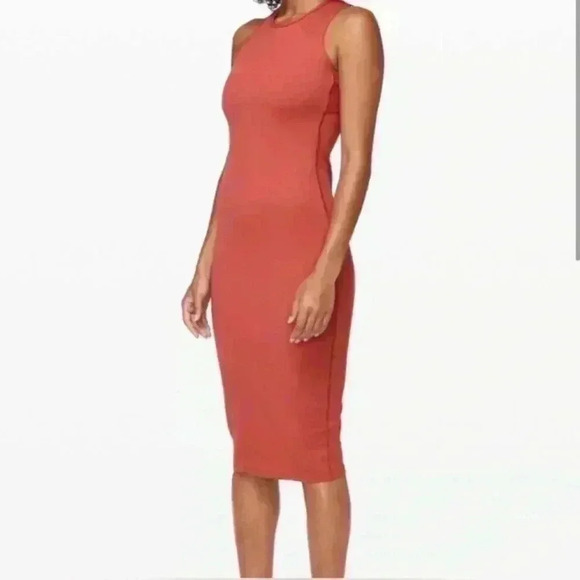 Lululemon Picnic Play Dress in Brick Rose Size 12 - Picture 6 of 6